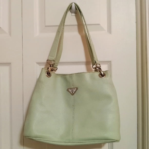 Vtg Mint green shoulder bag - Picture 1 of 10